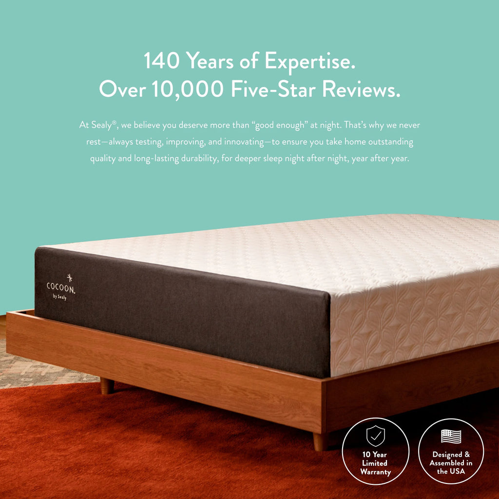10 Medium Gel Memory Foam Mattress, Queen G403426