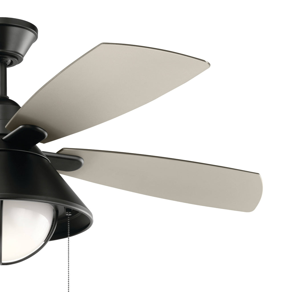 Satin Black LED Ceiling Fan V595355