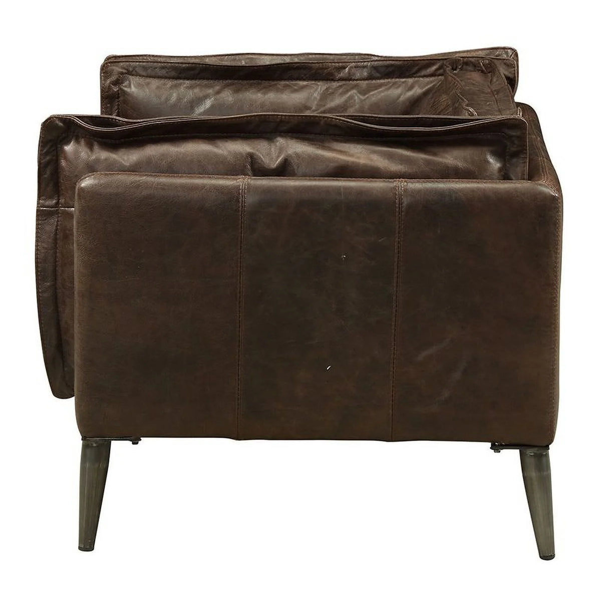 Leather Accent Wood Chair M294042