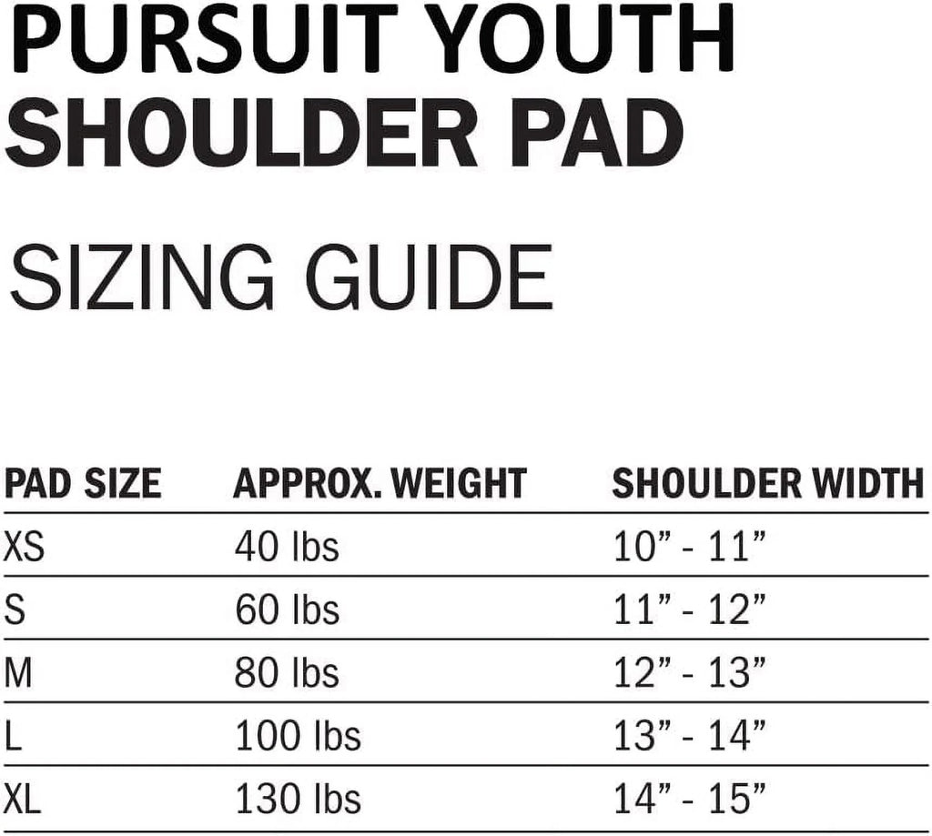 Youth Football Shoulder Pads T4340