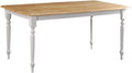 Brown and White Wooden Dining Table R291631