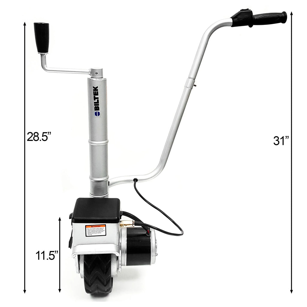 350W 12V Electric Trailer Jack with Battery J1386