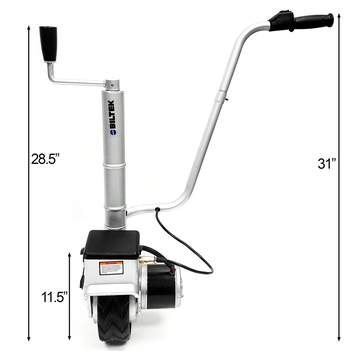 350W 12V Electric Trailer Jack with Battery J1386