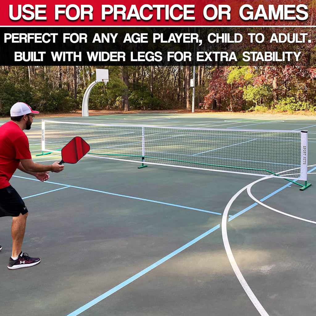 Portable Regulation Size Pickleball Net with Carrying Bag E87142