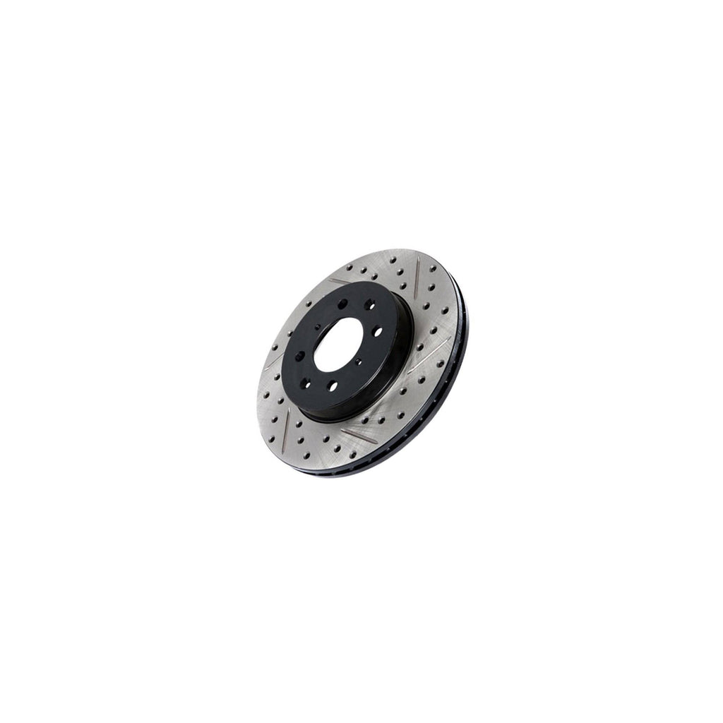 Slotted & Drilled Sport Brake Rotor J1911
