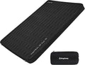 Queen Size Double Self Inflating Sleeping Pad with R Value 9.5, Grey V198525