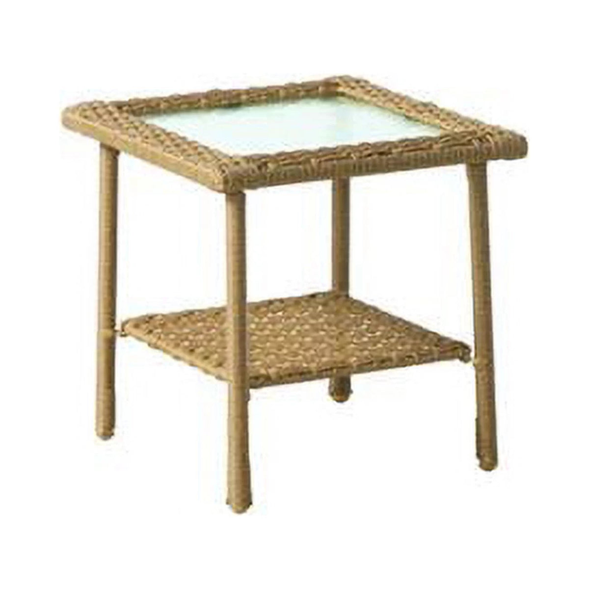 Square Glass End Side Table B719