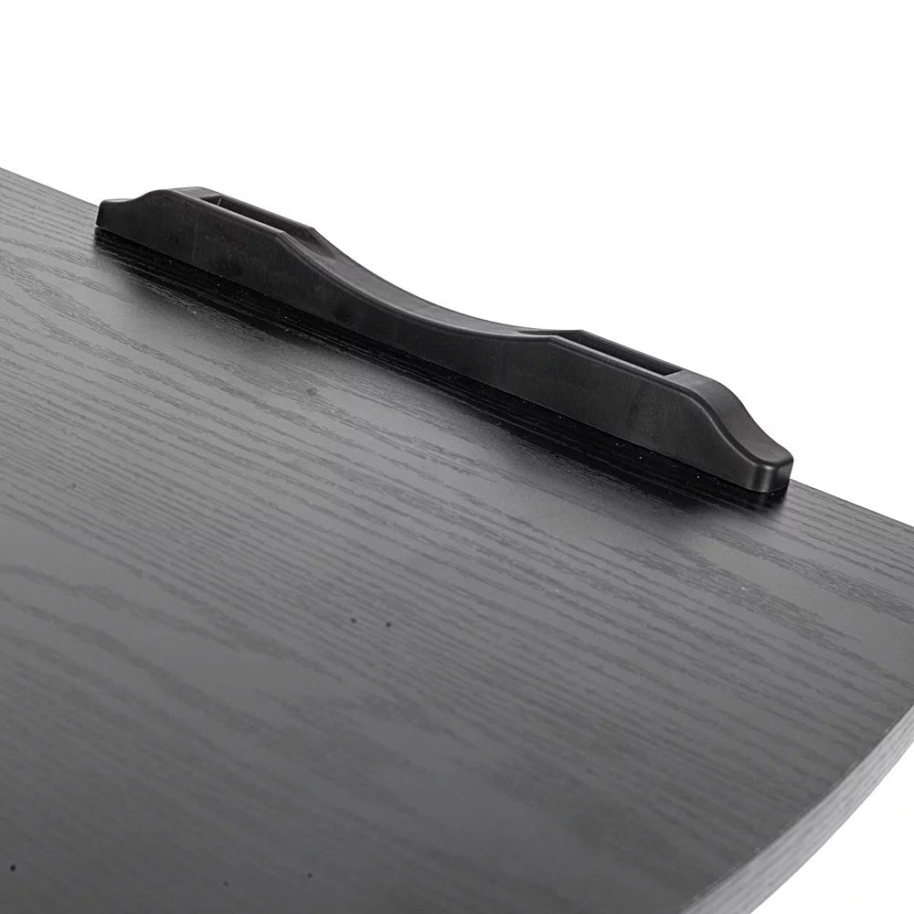 Black & Silver Lifting Computer Desk U111407