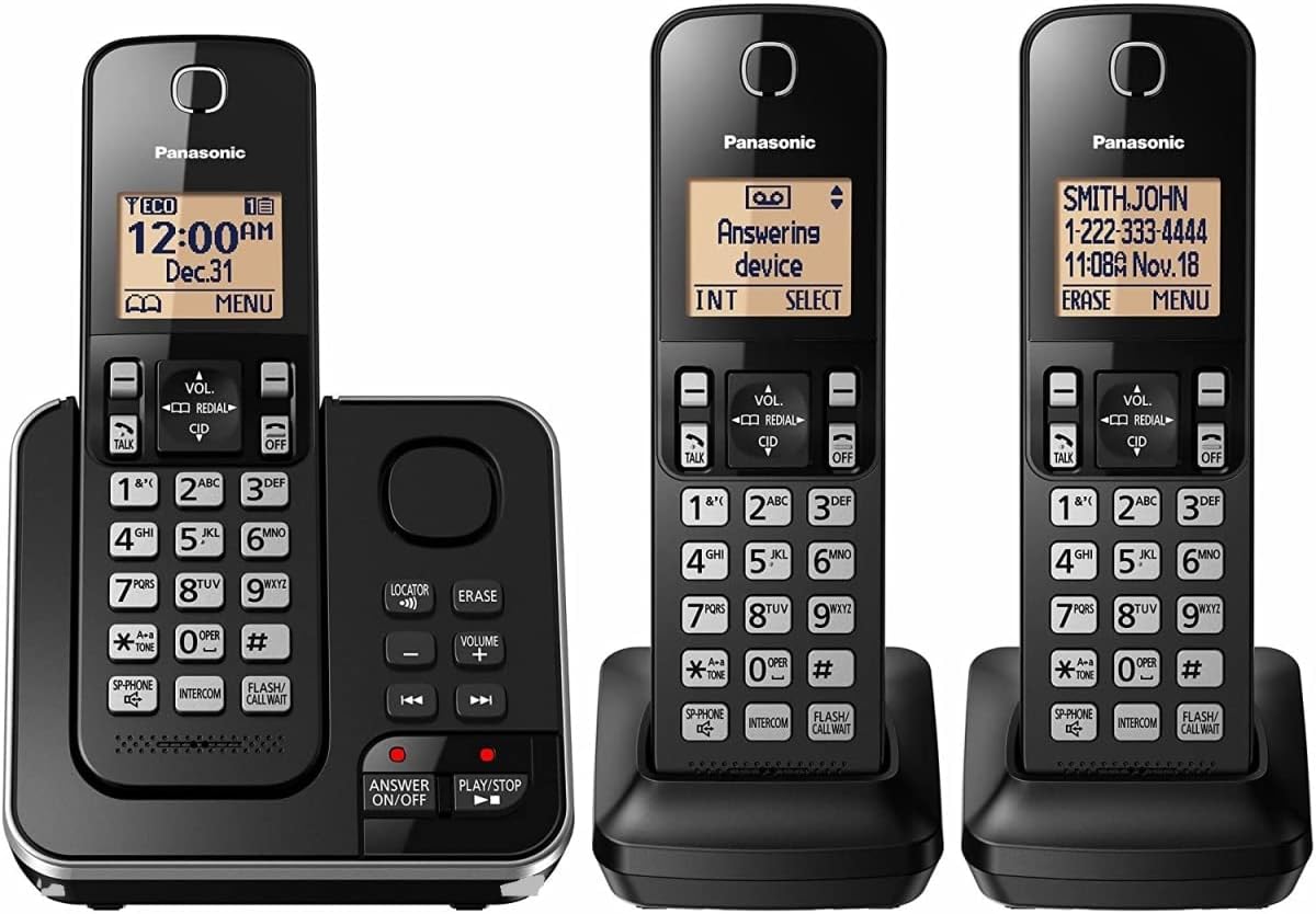 Cordless Phone 3 Handsets Y2806