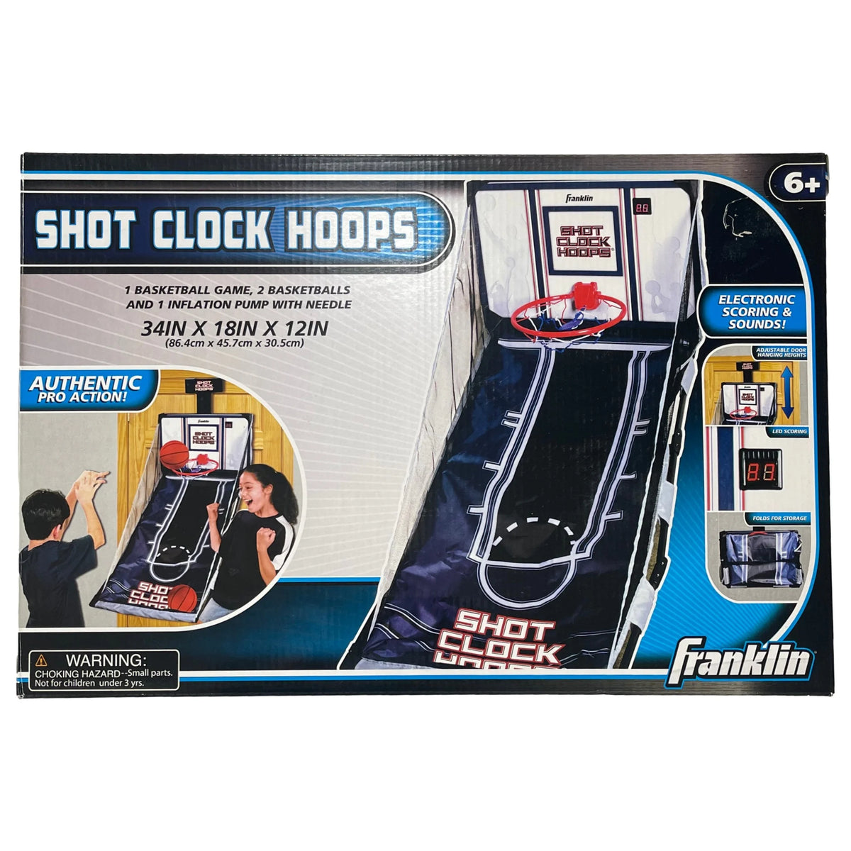 Over the Door Electronic Basketball Game M5803