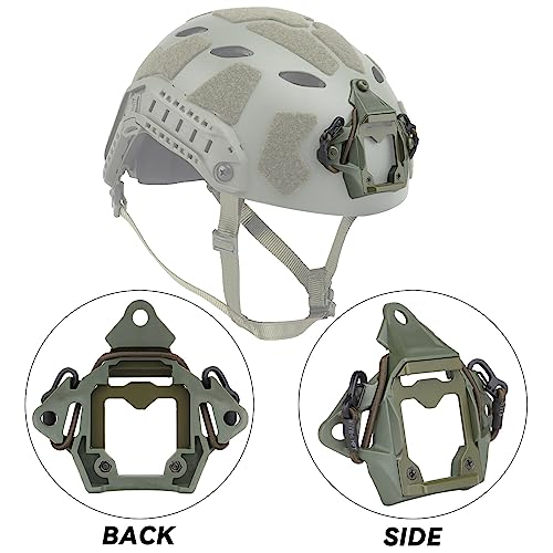 Steel Helmet NVG Mount Shroud Bracket Base I4695