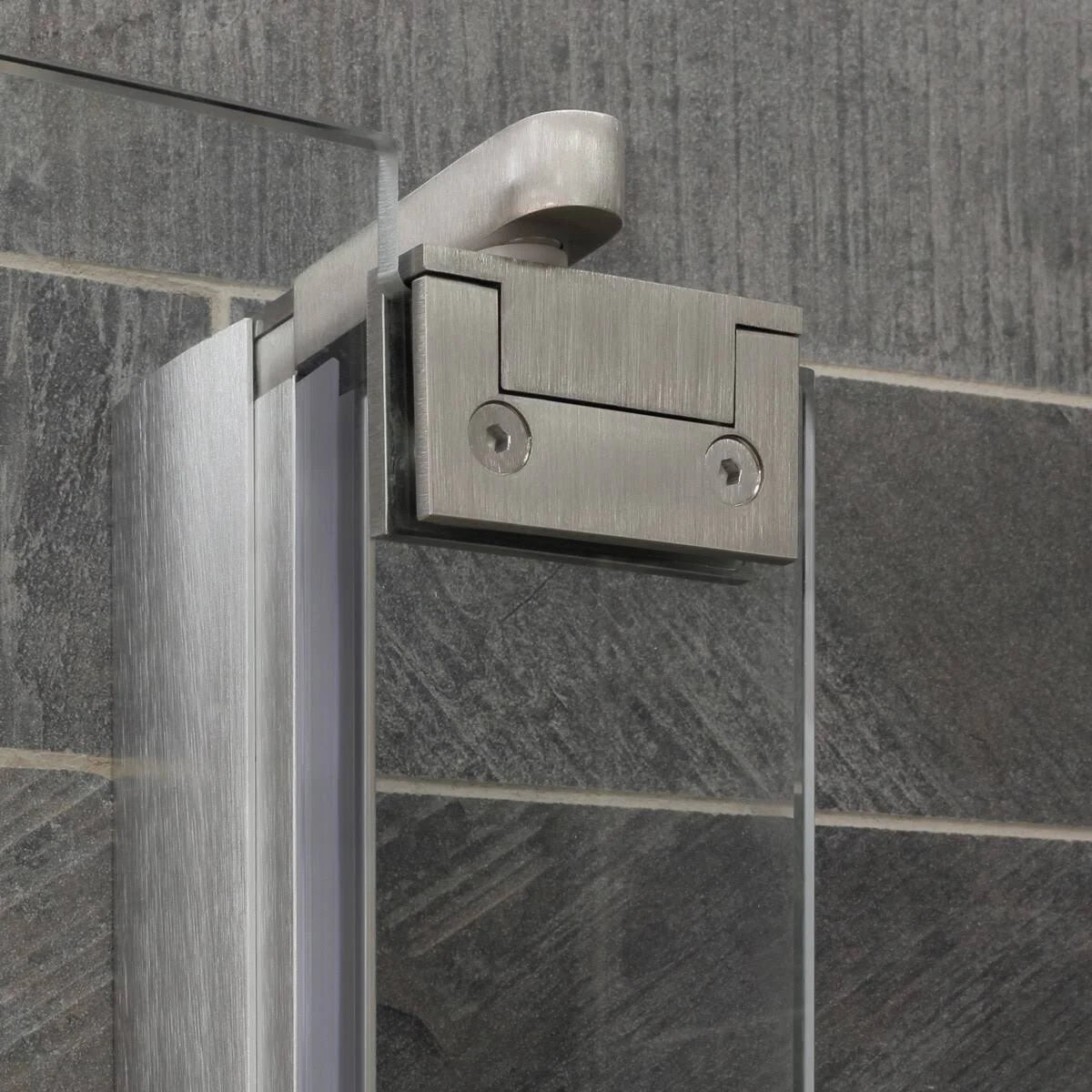 Chrome Pivot Shower Door Trim Q2079
