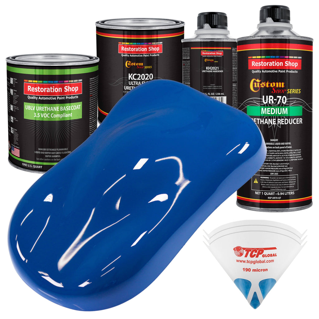 Premium Quart Kit Low VOC Urethane Basecoat Car Auto Body Paint Kit I288177