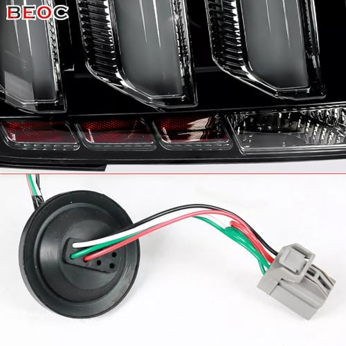 Black Smoked LED Tail Lights X208743