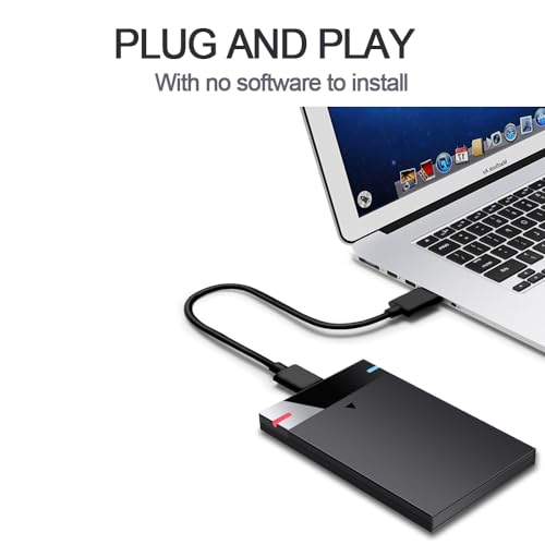 2.5'' 1TB Ultra Slim Portable External Hard Drive J18863