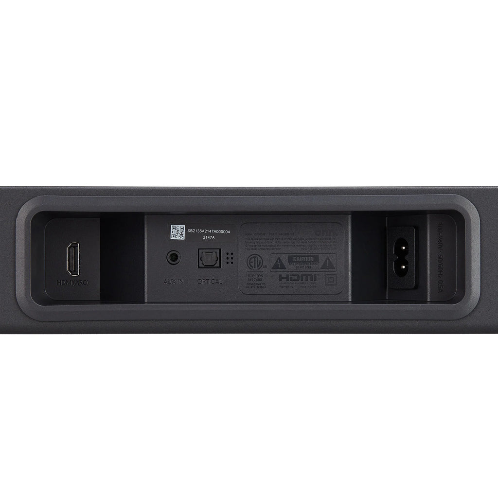 2.1 Soundbar System with 2 Speakers and Built-in Subwoofer, 36 Z835