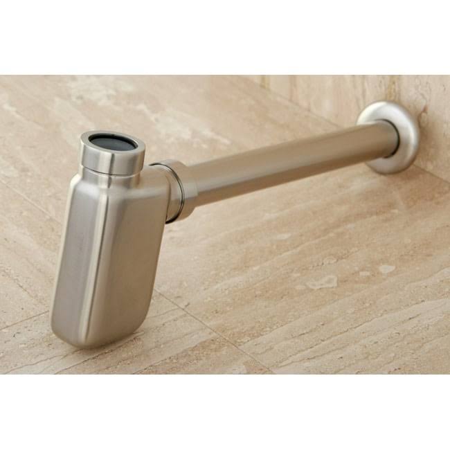 Brushed Brass Bottle Trap X192914