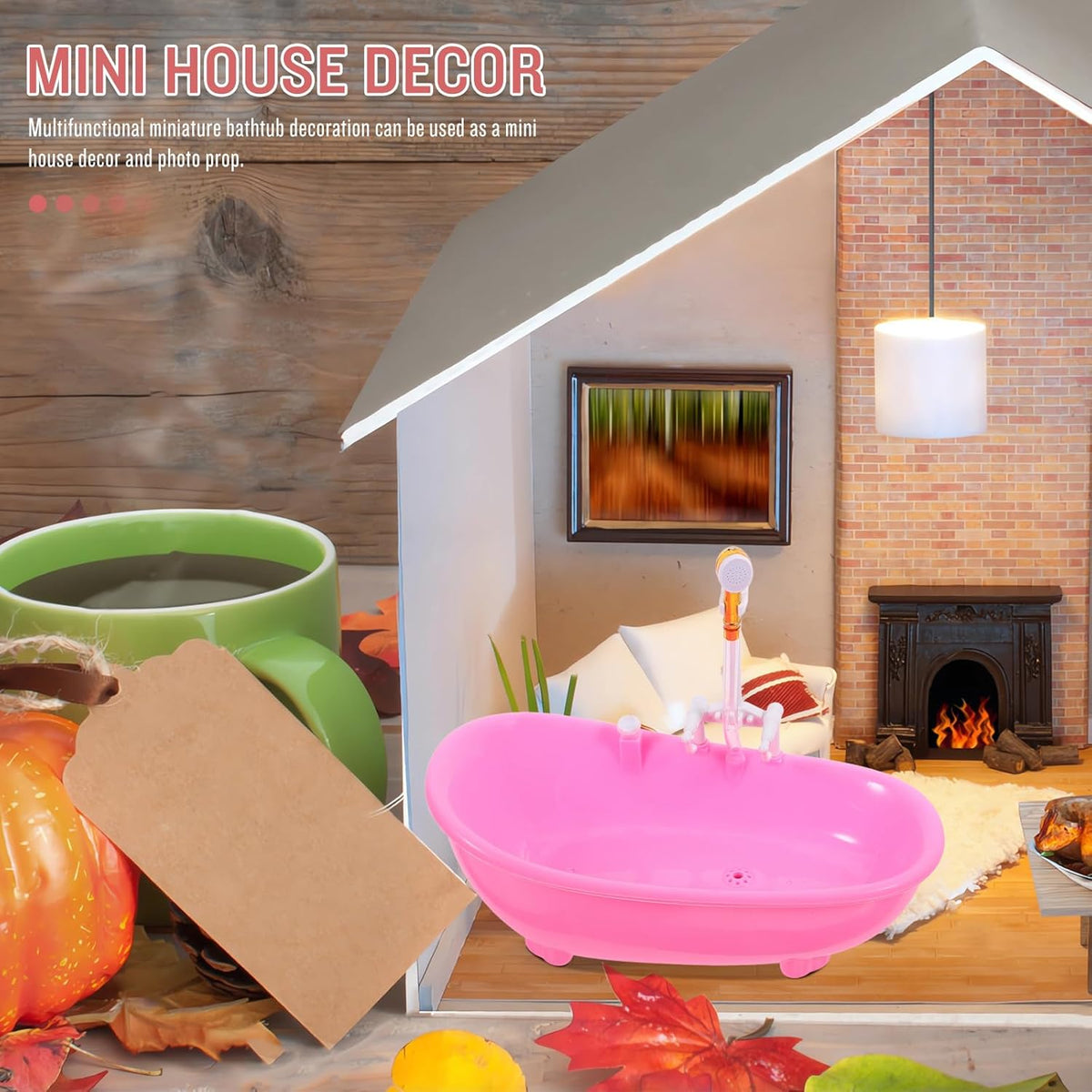 Miniature Doll Bathtub F550660