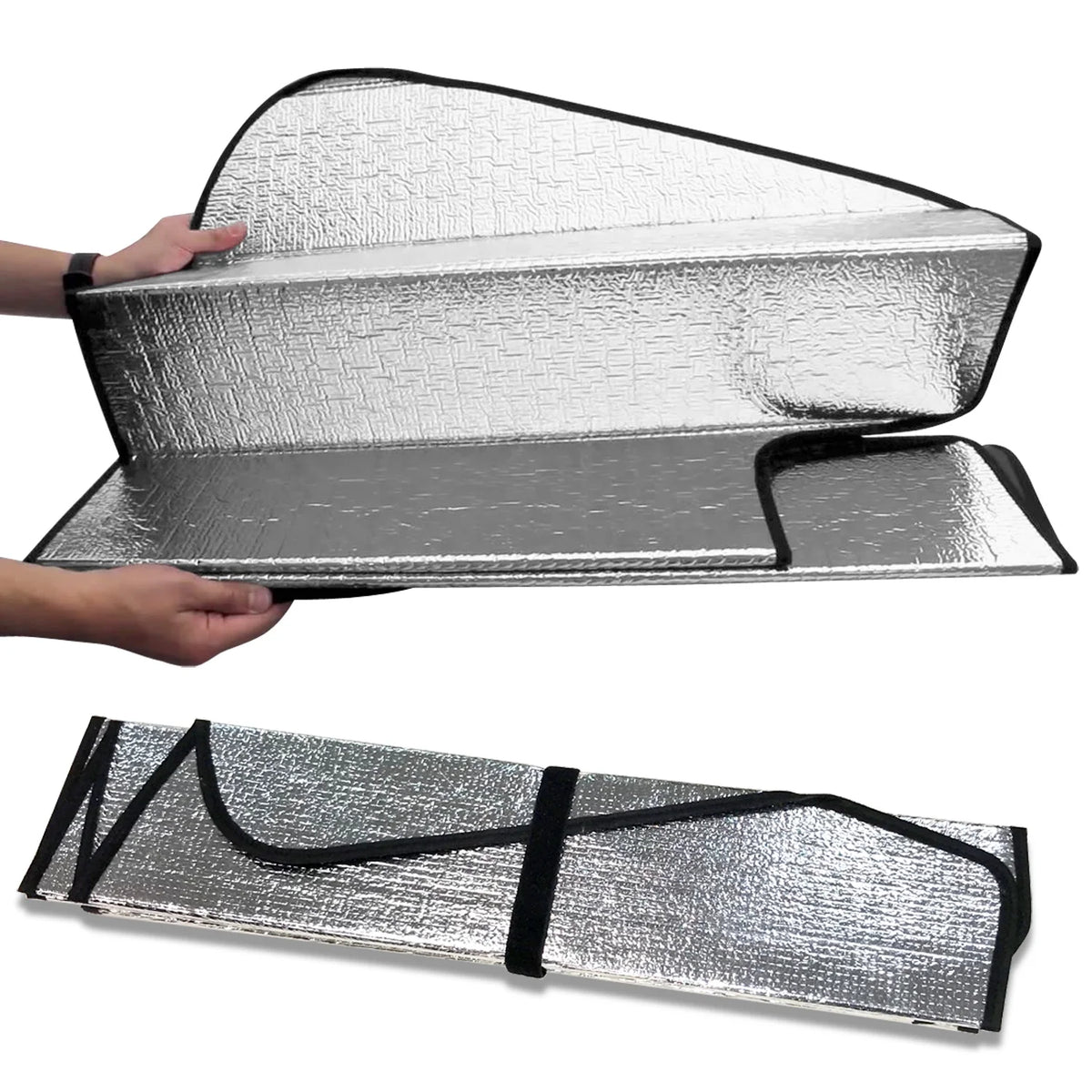Jumbo Size 59"x 30" Auto Windshield Sun Shade H1035