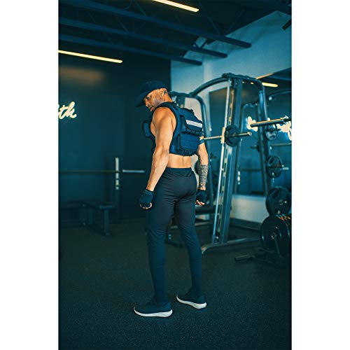 Weighted Vest 20lbs - 60lbs Solid Iron Weights Machine Washable M581