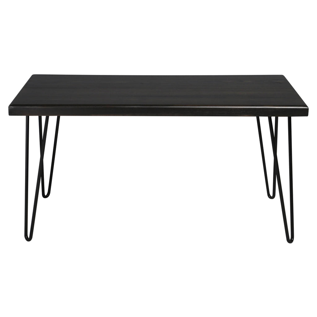 Dark Brown Wood Bench V2822