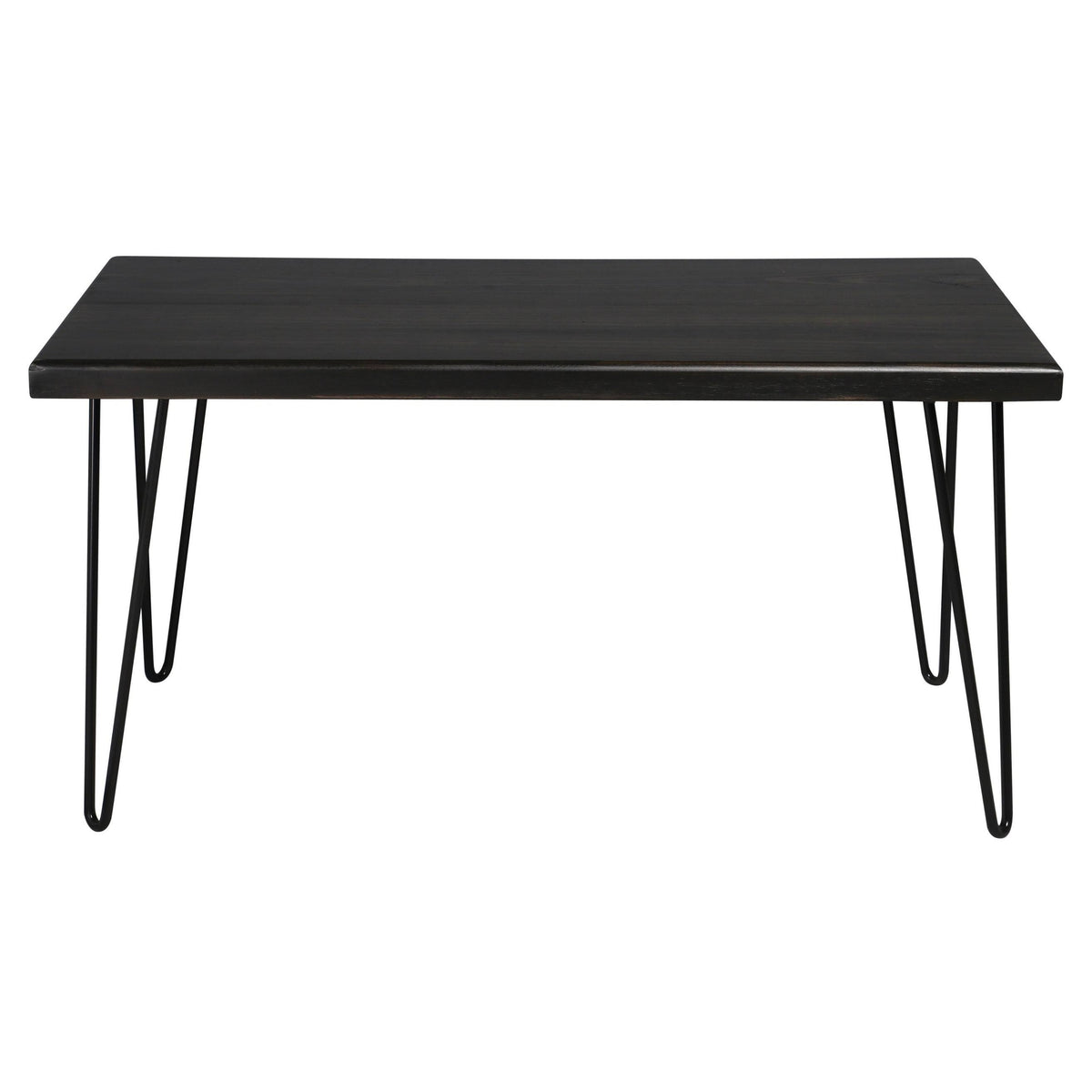Dark Brown Wood Bench V2822