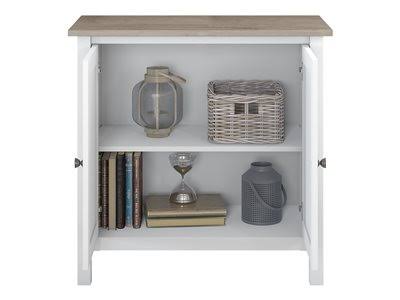 L Shaped Computer Desk with 5 Shelf Bookcase M7946