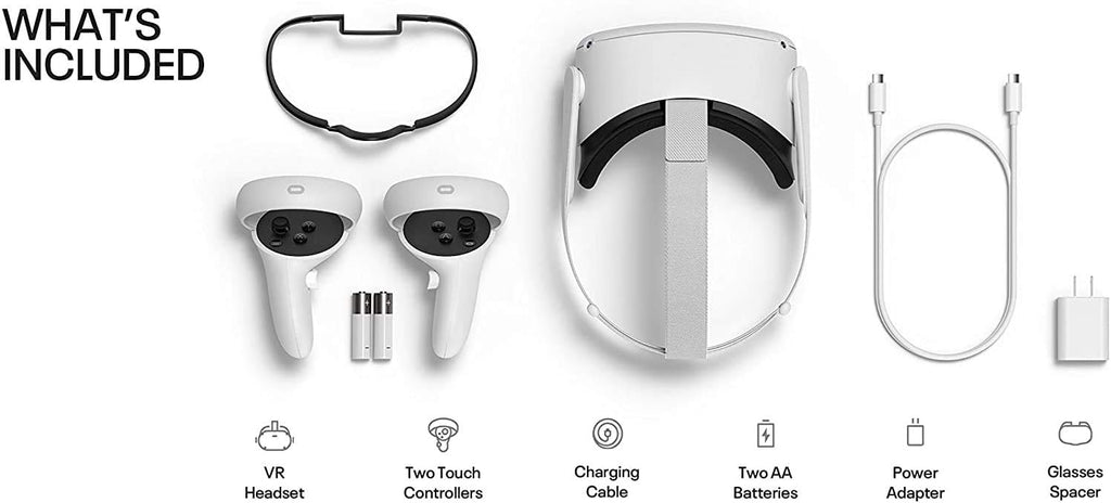White 128GB VR Headset Set J56047