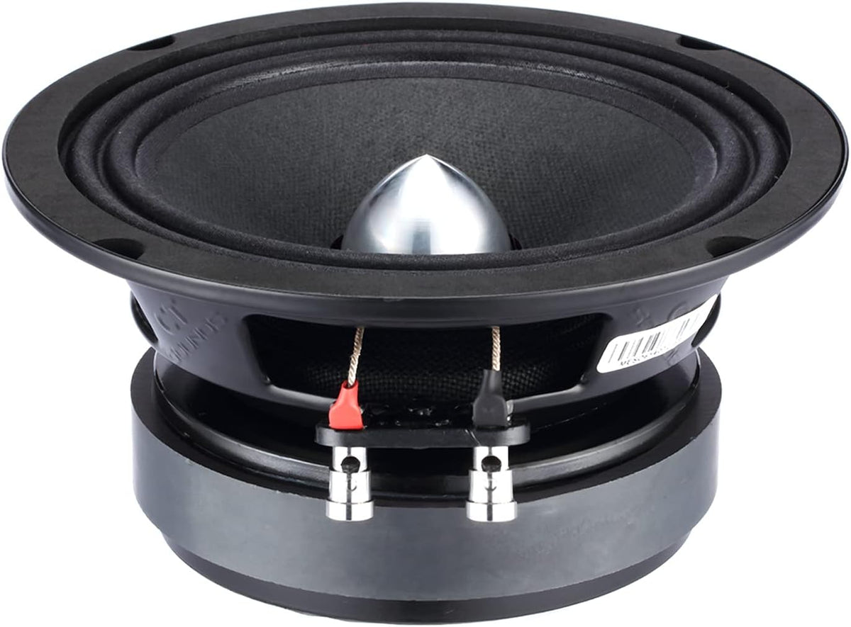 6.5” Pro Audio Midrange Loudspeaker, 250 Watts RMS, Pack of 2 X9049