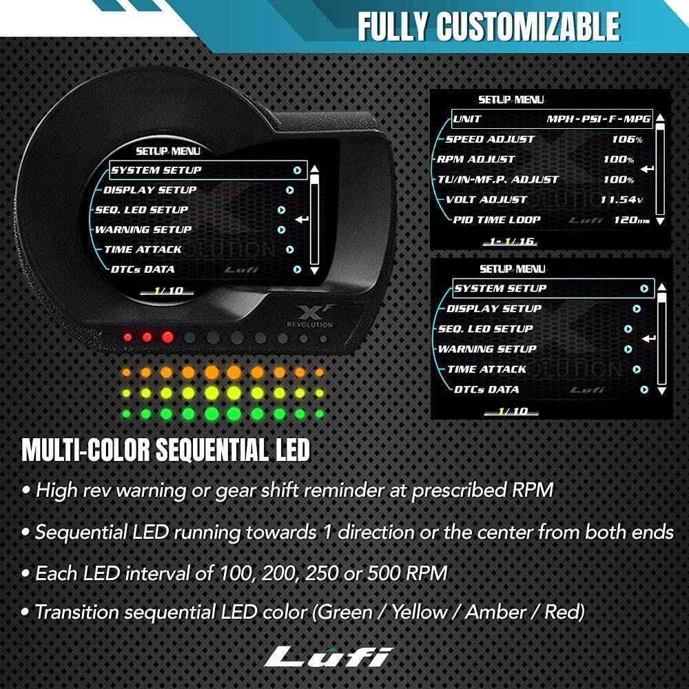 OBD2 Gauge Display Head Up Display K8855