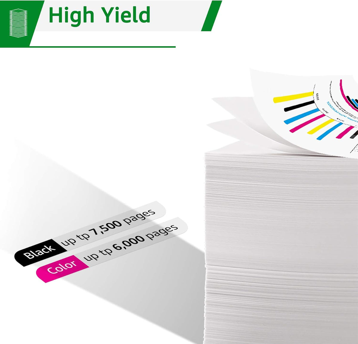 Compatible Toner Cartridge High Yield Black Cyan Magenta Yellow V224