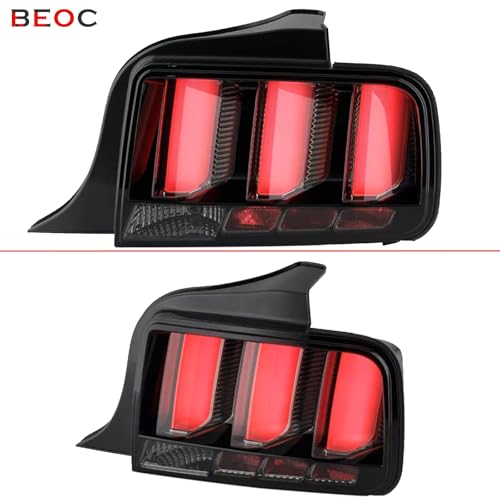 Black Smoked LED Tail Lights X208743