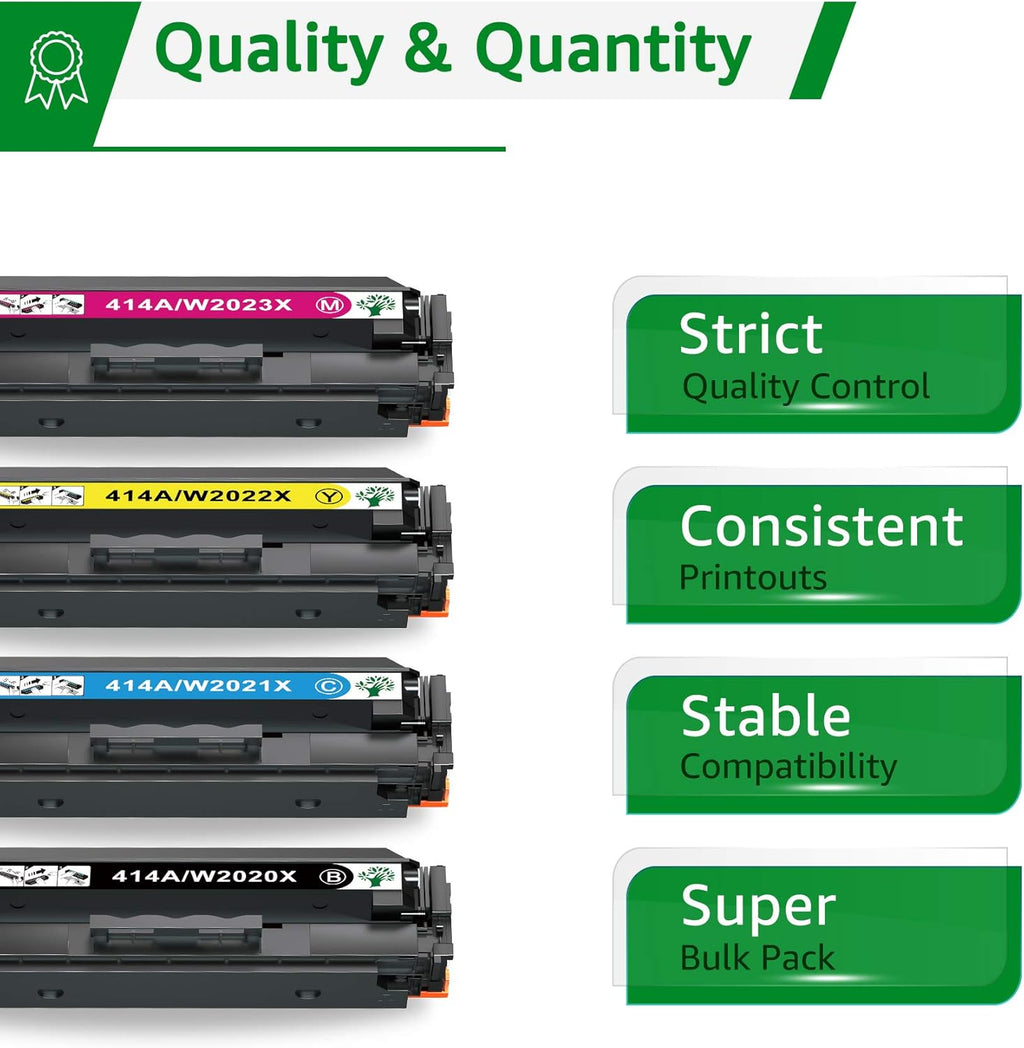 Compatible Toner Cartridge High Yield Black Cyan Magenta Yellow V224