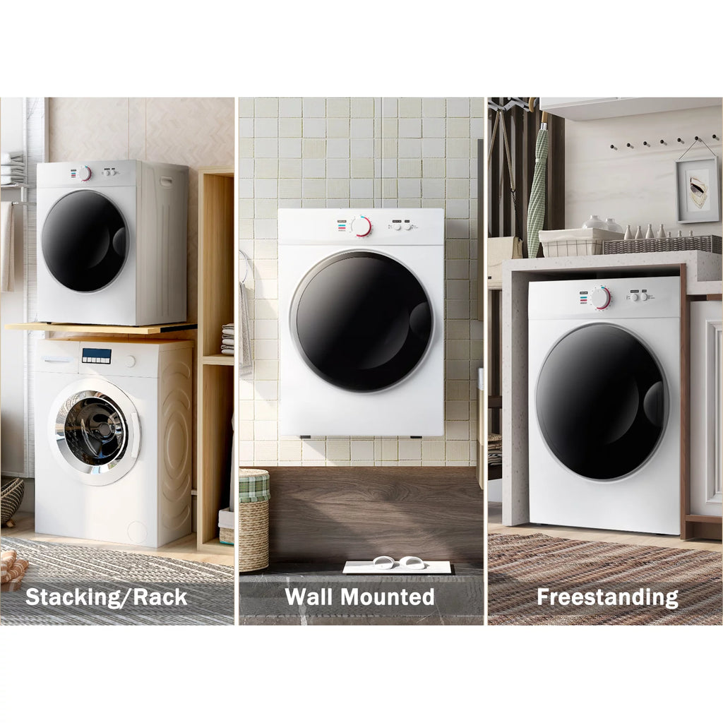 Portable Stainless Steel Laundry Dryer with 5 Modes S7291