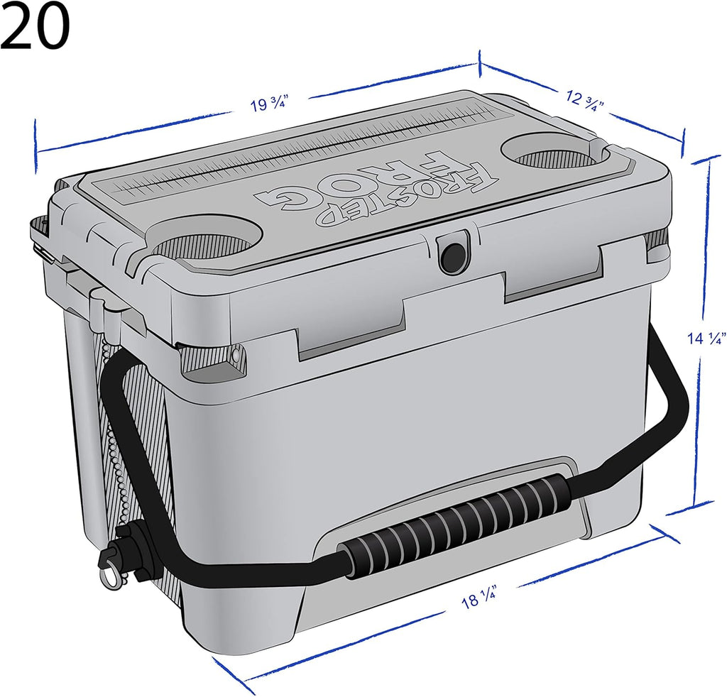Green 20 Quart Ice Chest Cooler G180547