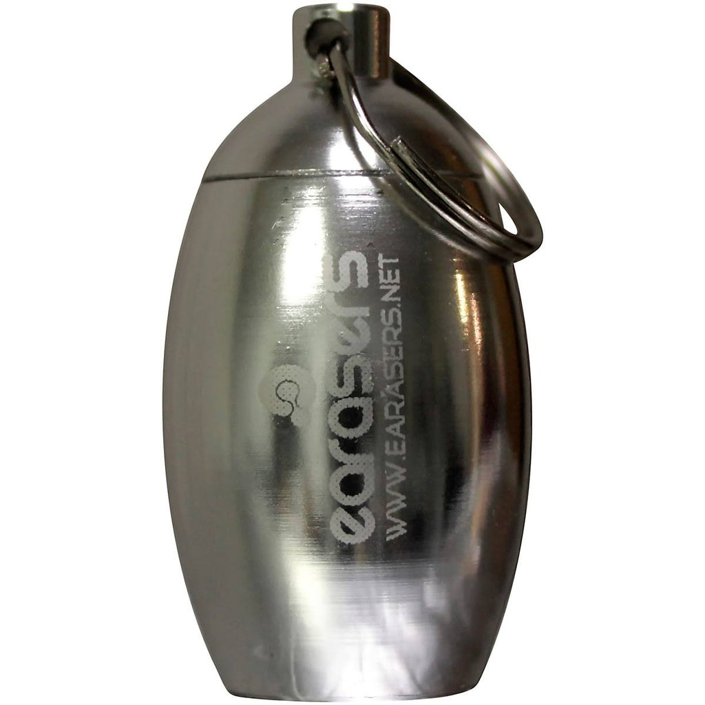 Medium Musicians Plugs and Carrying Case Bundle Silver F2703