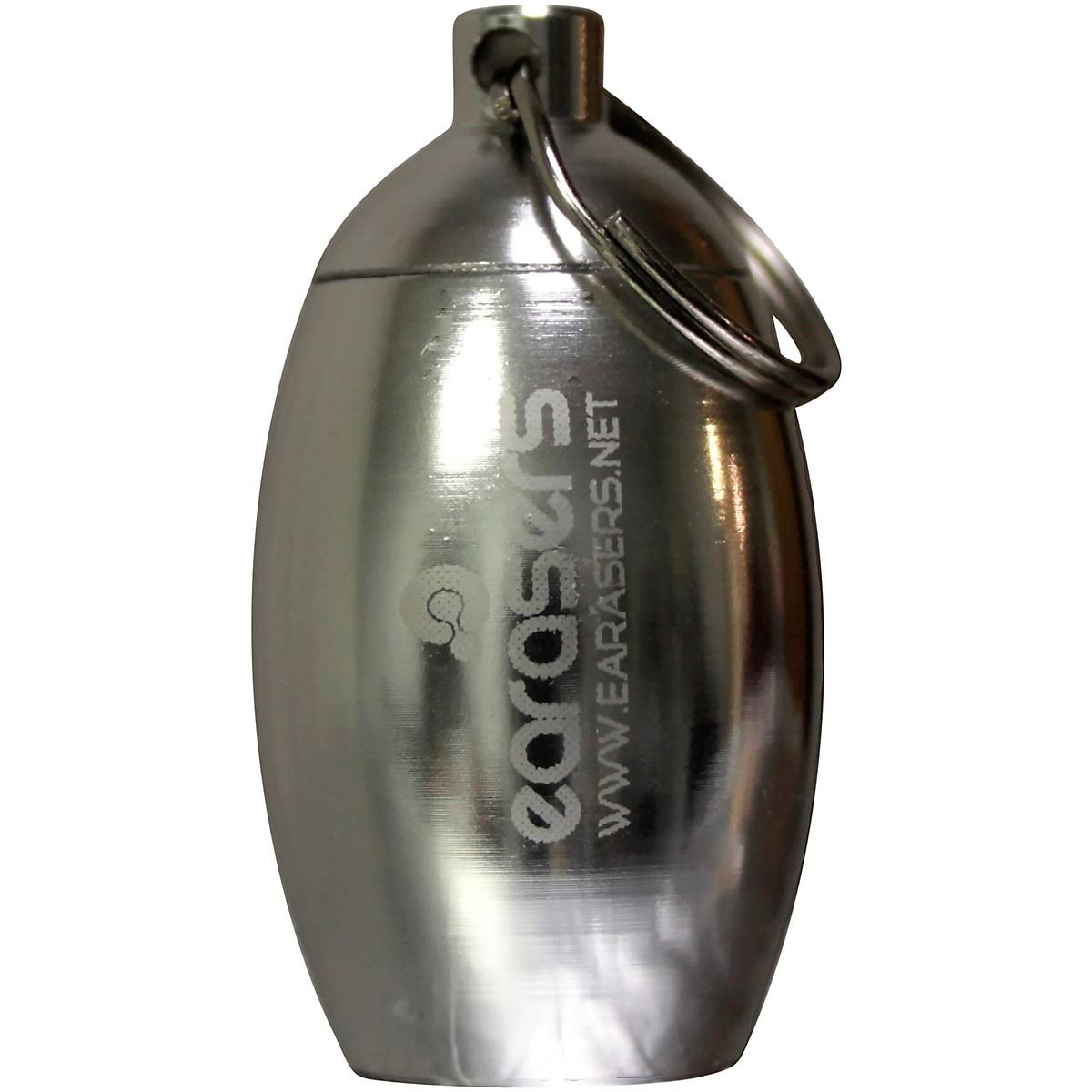 Medium Musicians Plugs and Carrying Case Bundle Silver F2703
