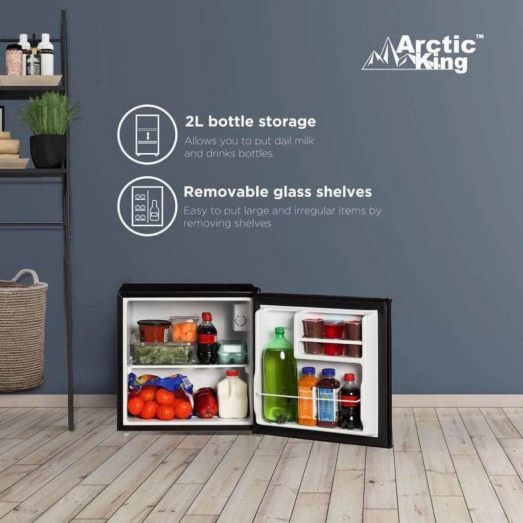 1.7 Cu ft Black Mini Fridge A725