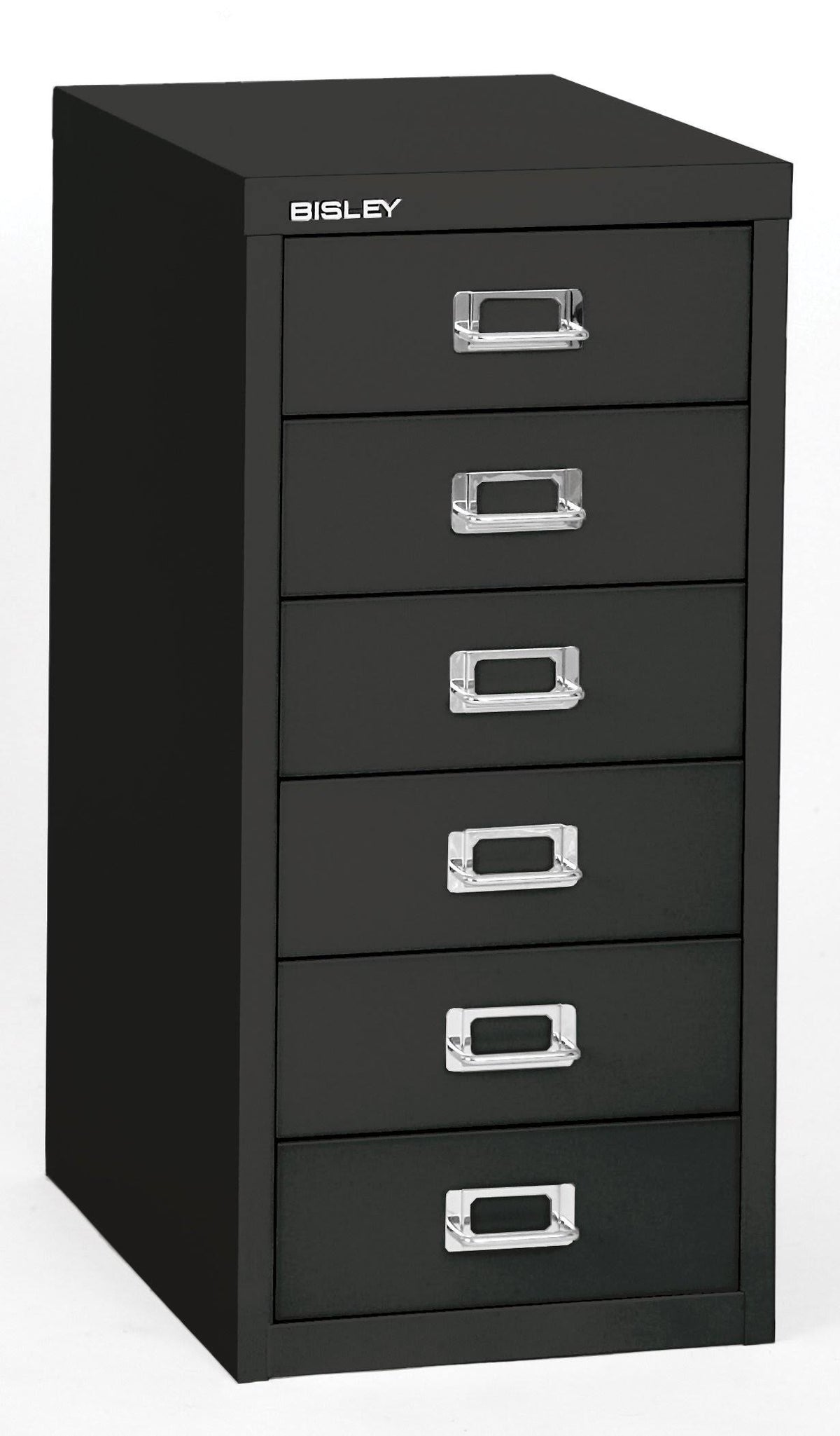 6 Drawer Steel Storage Cabinet, Black L152