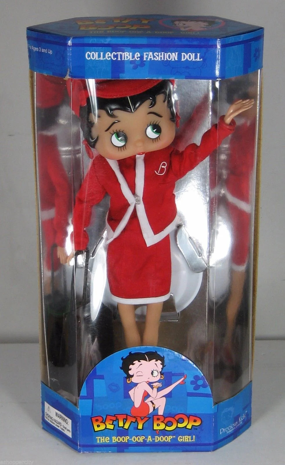 Betty Boop Doll 12" red Bendable leg R11100