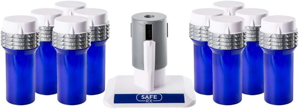 Locking Pill Bottle 10 Pack C731