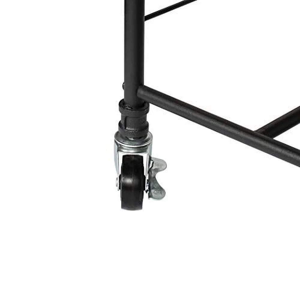 Black Pipe Frame Drawer Organization Stand B27247