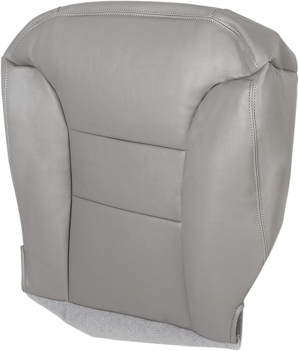 Gray Leather Front Driver Side Seat Cover Pack of 2 T16034