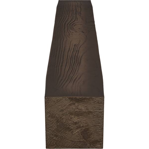 Natural Mahogany Faux Wood Fireplace Mantel U32584