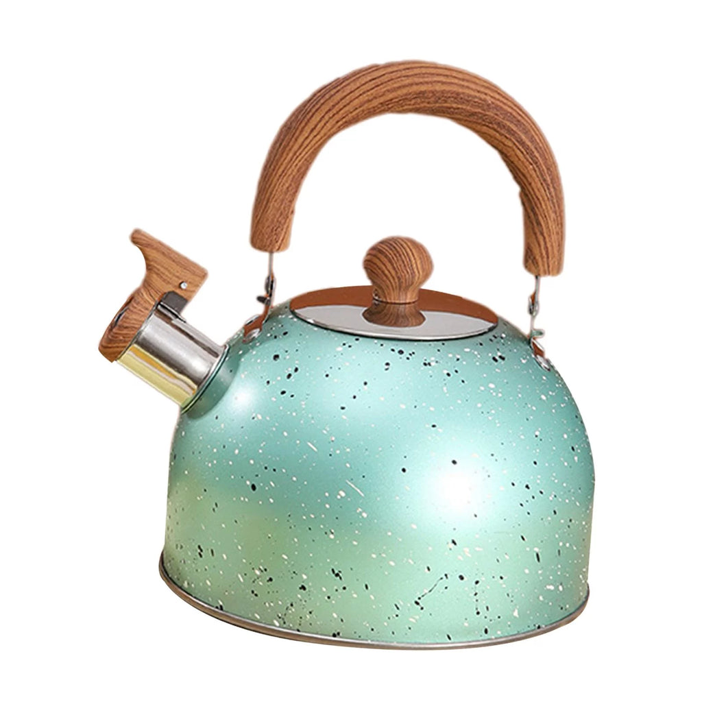 Green Stainless Whistling Water Kettle U114716