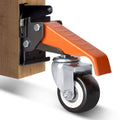 2.5x22 Heavy Duty Retractable Casters Kit 660 lbs Capacity X910