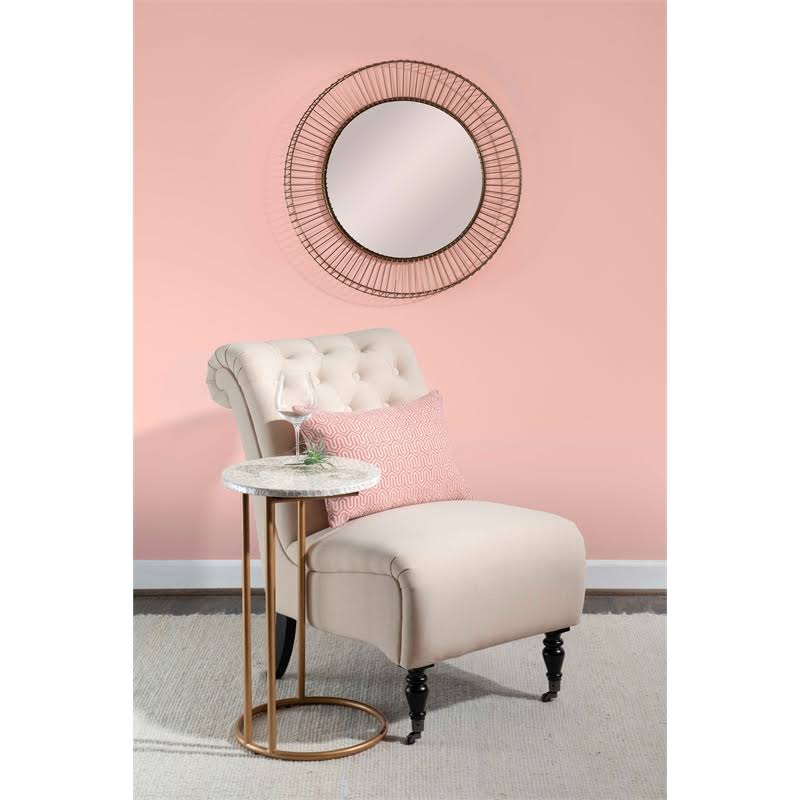 Gold Metal Accent C Table M814025