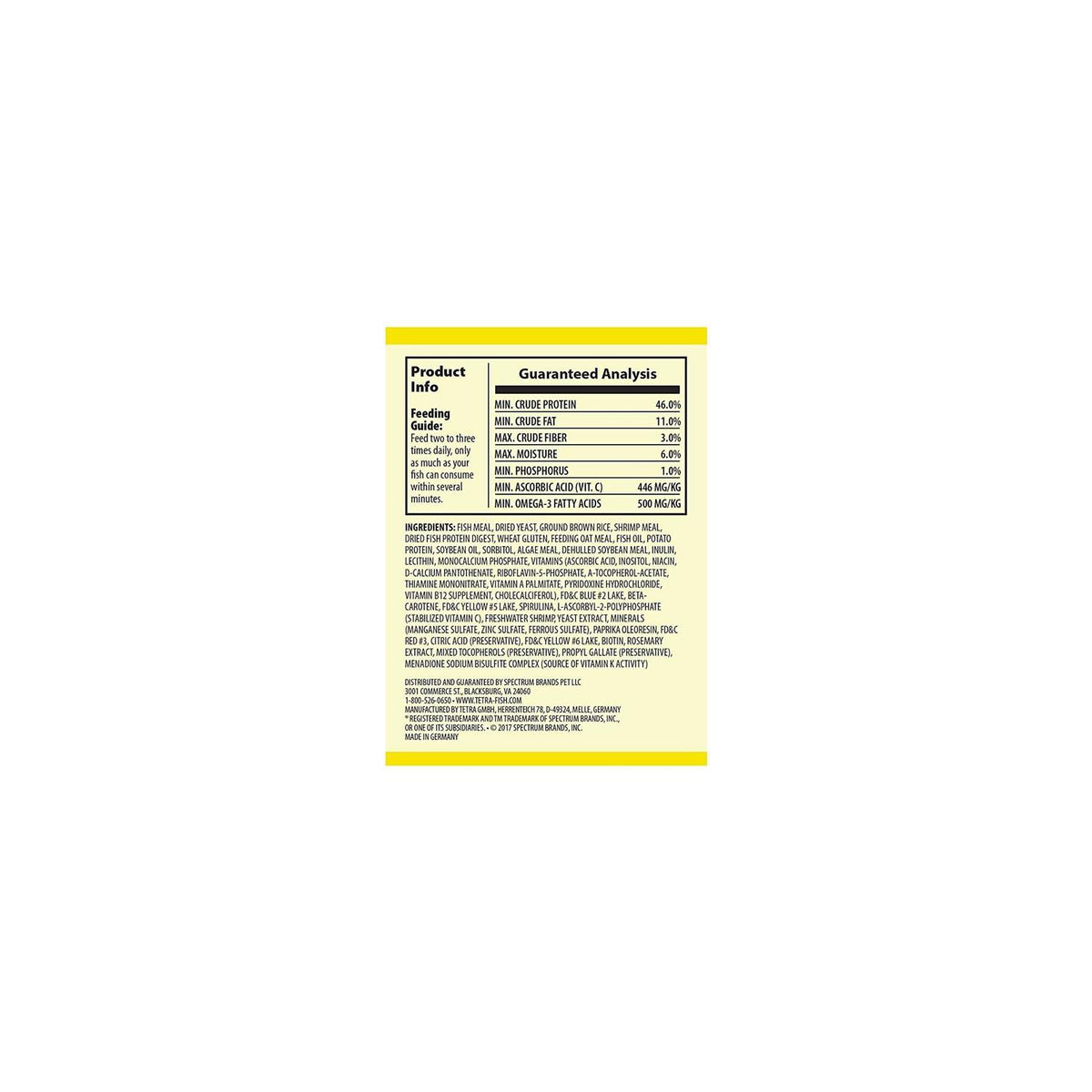 Tropical Flakes Fish Food C35946