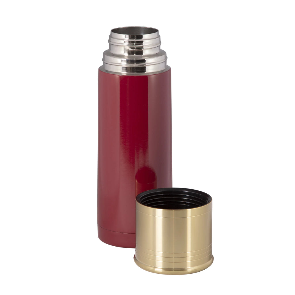12 Gauge Shotshell Thermo Bottle 18-8 Stainless Steel Red S116