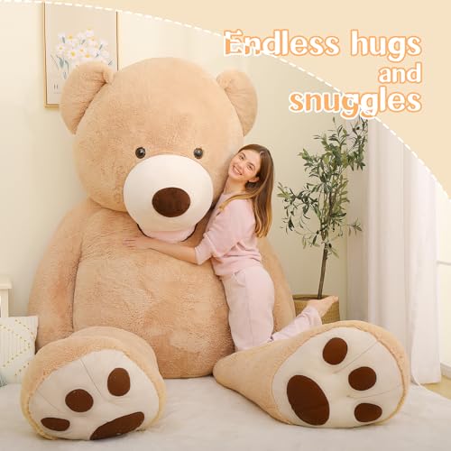 5 Feet Brown Teddy Bear Plush R28636